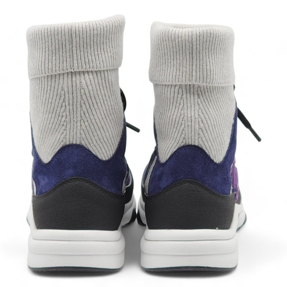 Chanel CC Hi-Top Sock Sneakers 39 (9 US) $1525 NWB - Picture 5 of 9